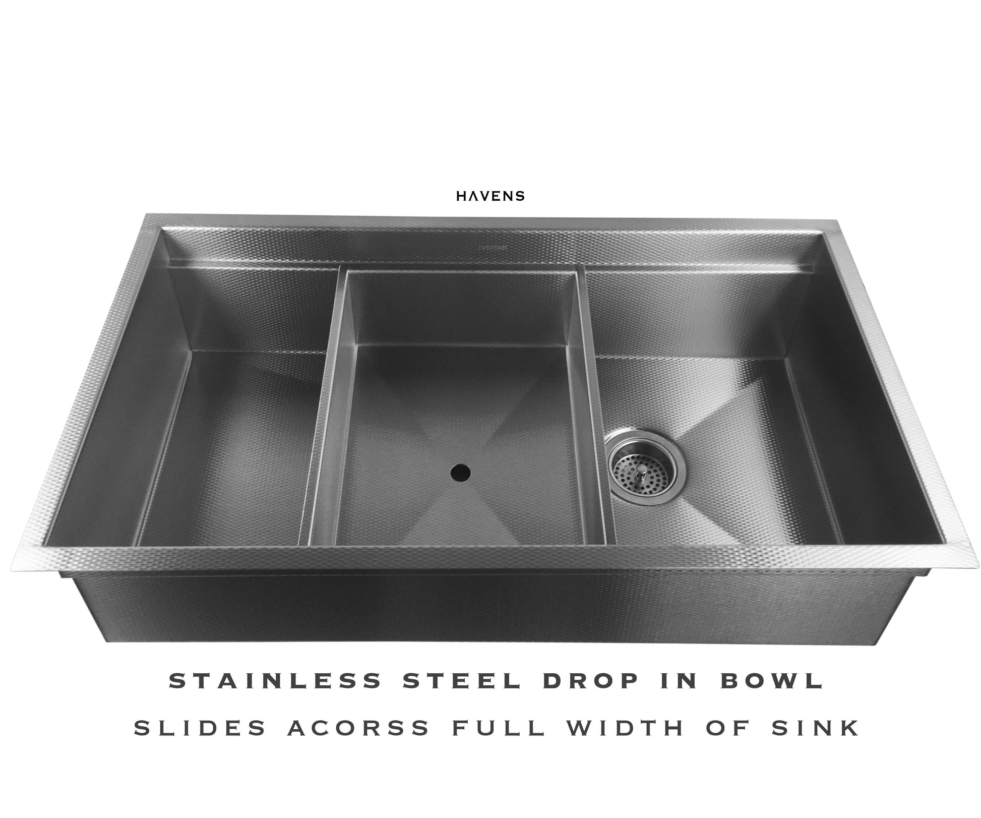 Accessory - Stainless Steel Sink Drop-In Bowl