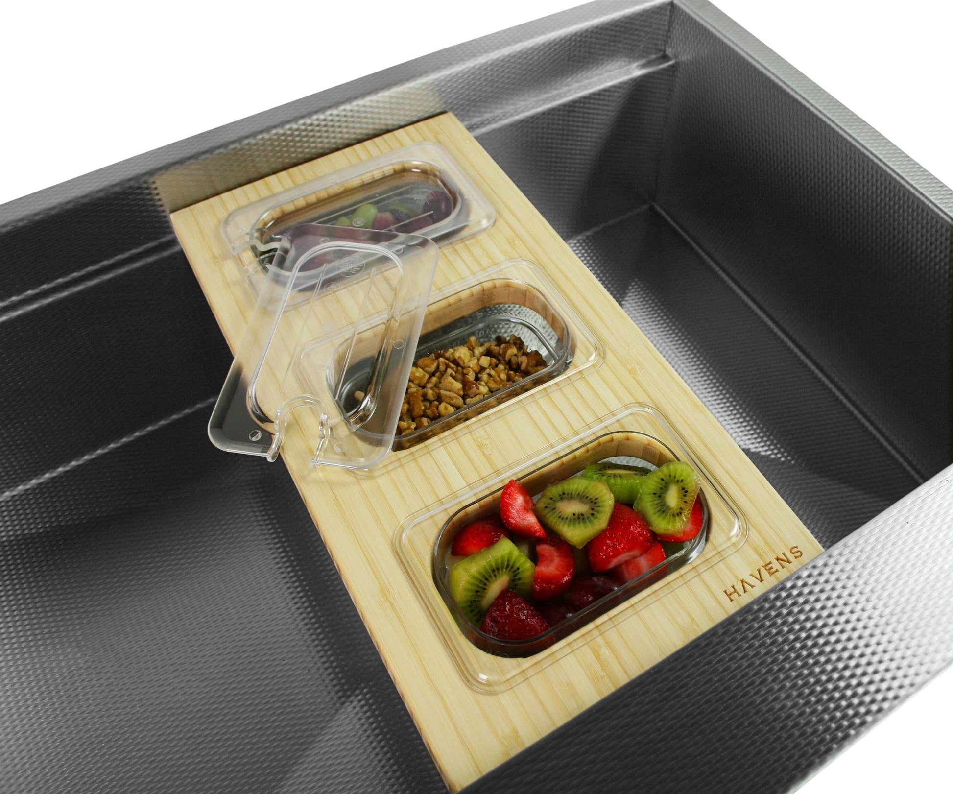 Accessory - Triple Container Serving Board