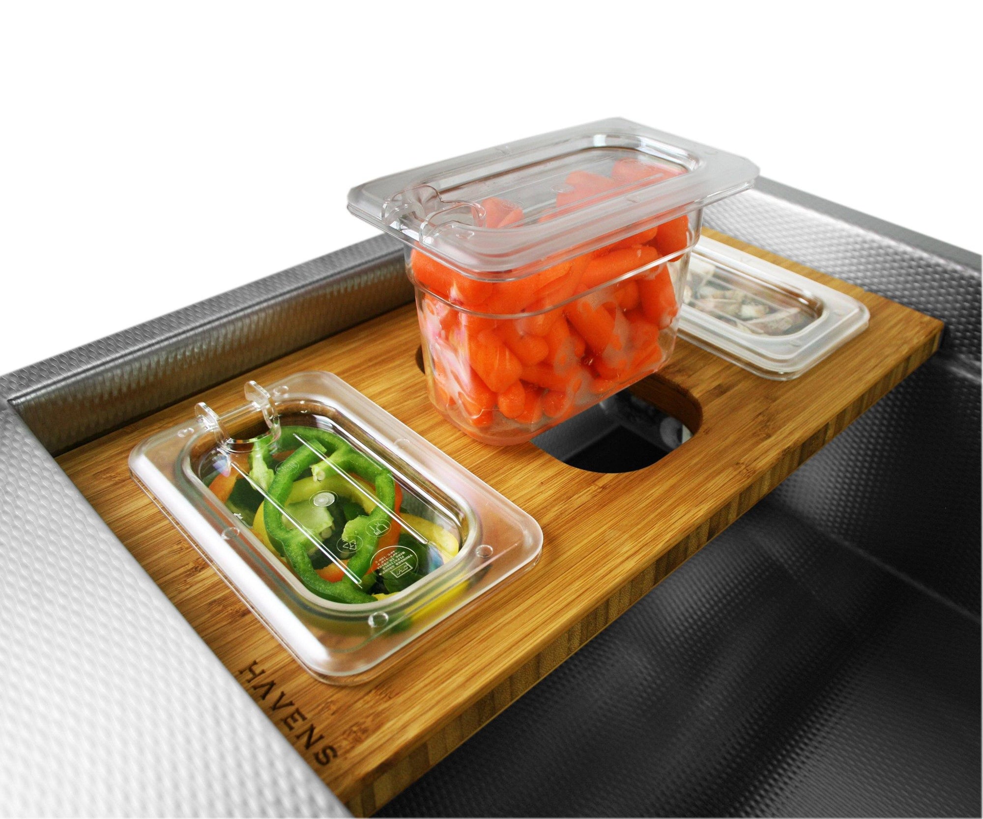 Accessory - Triple Container Serving Board