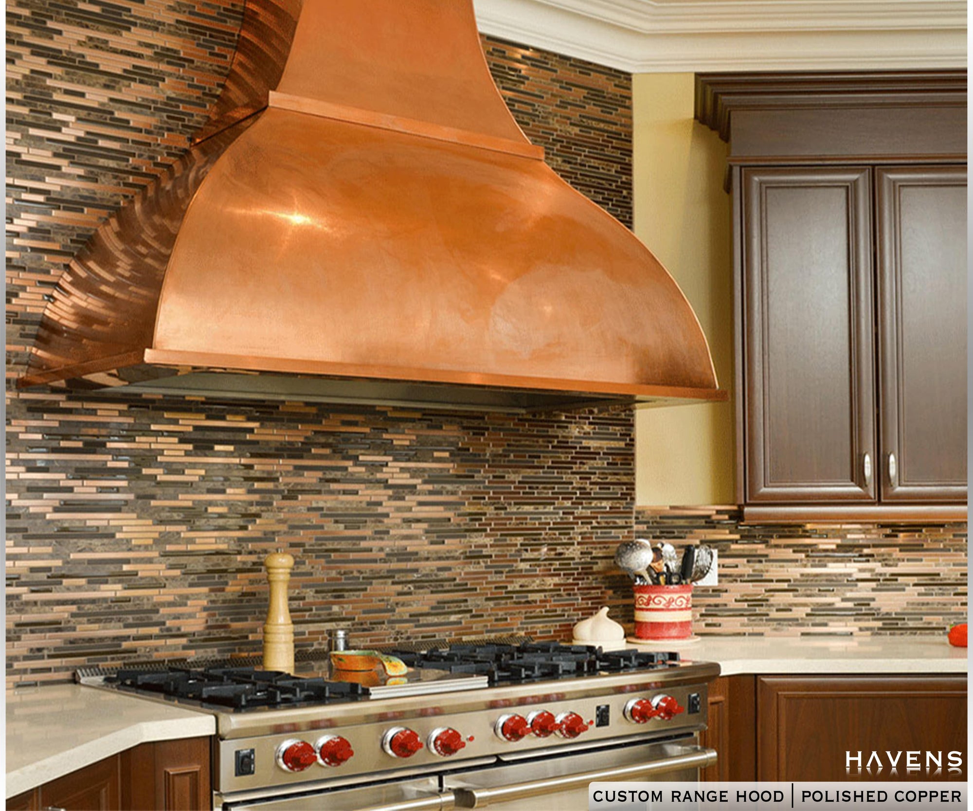 Brass Range Hoods - Custom Range Hoods, Copper Range Hoods, Luxury Kitchen  Design