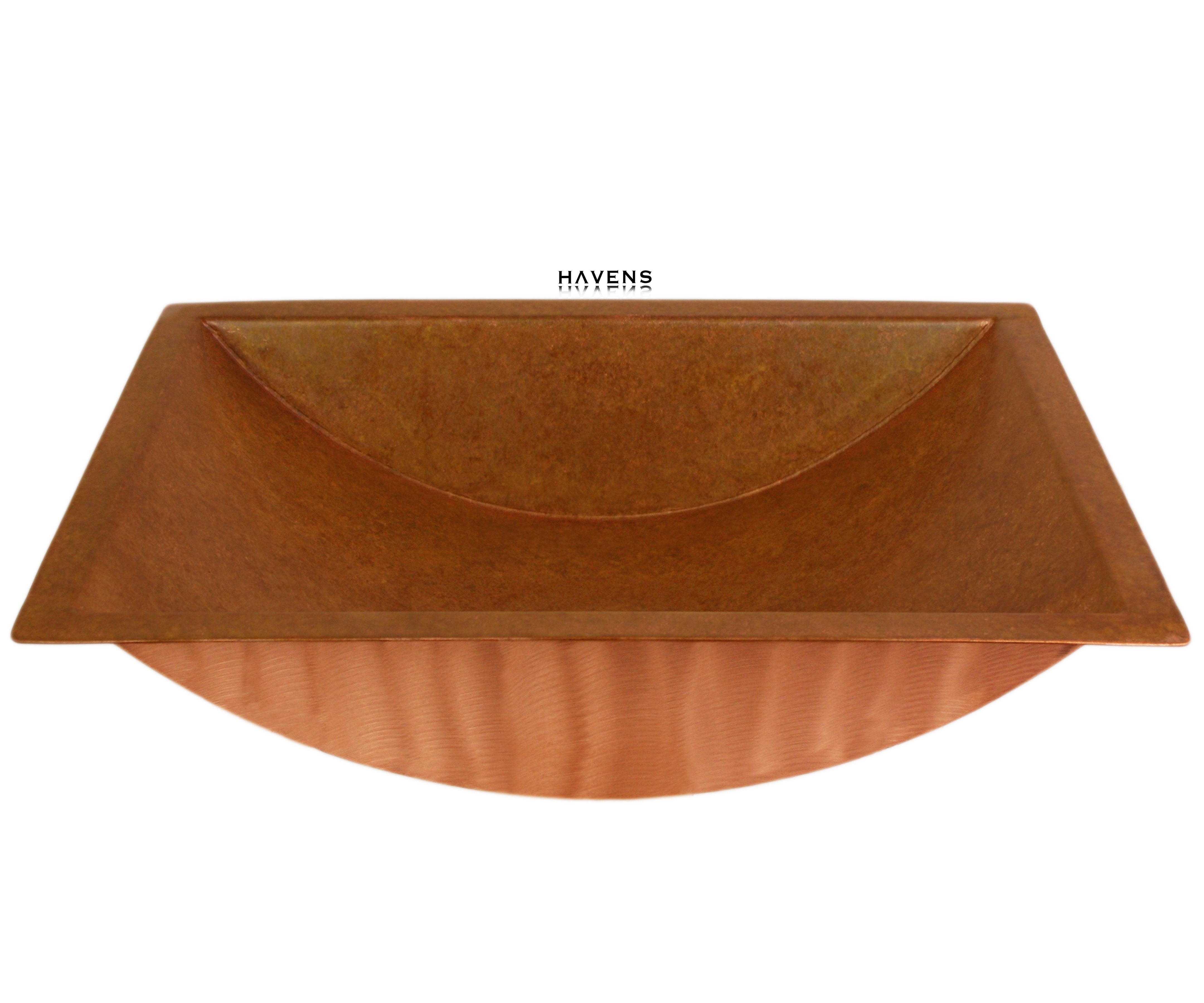 Custom Latus Sink - Copper - Havens | Luxury Metals