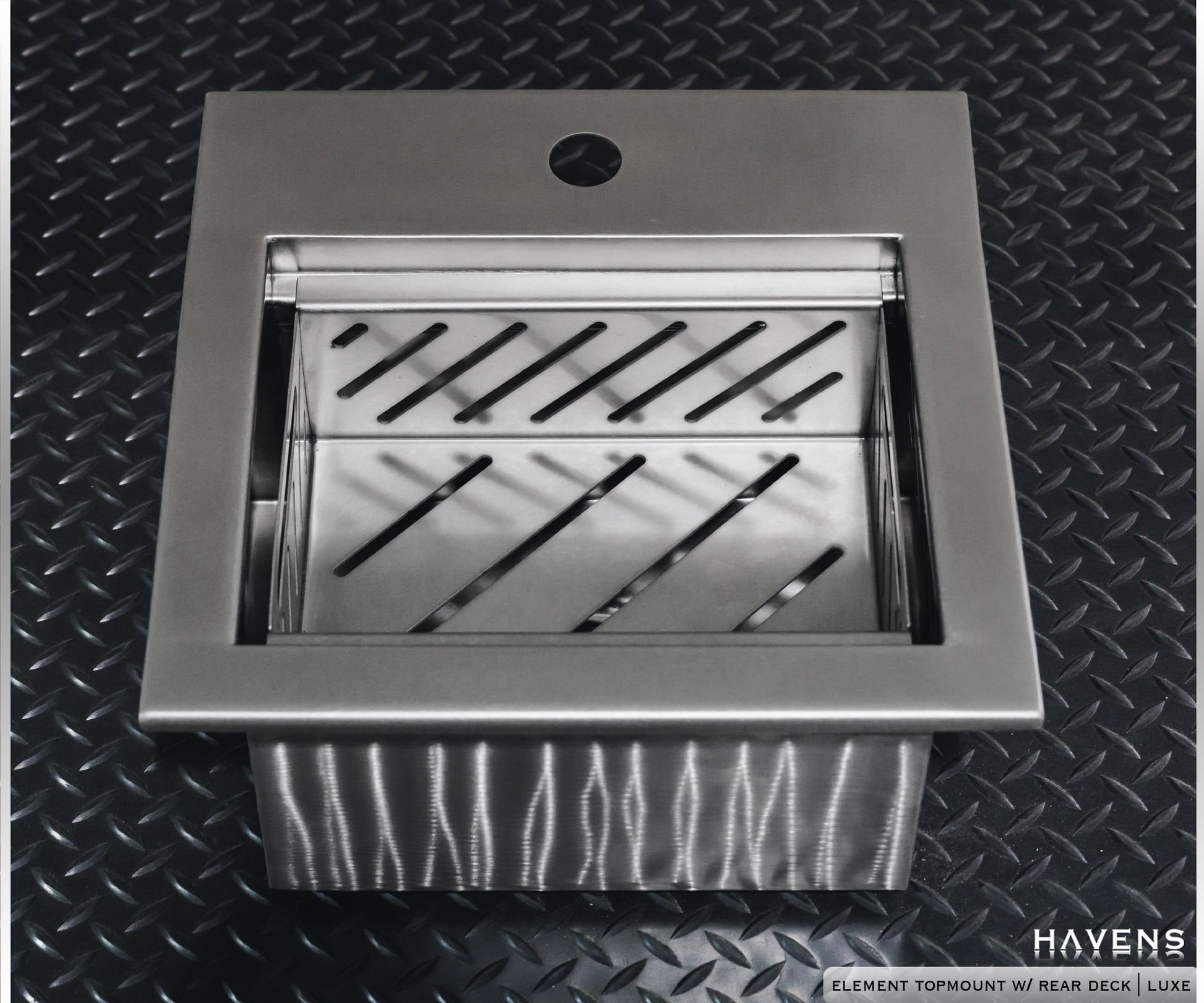 Element Sink - Stainless - Havens | Luxury Metals