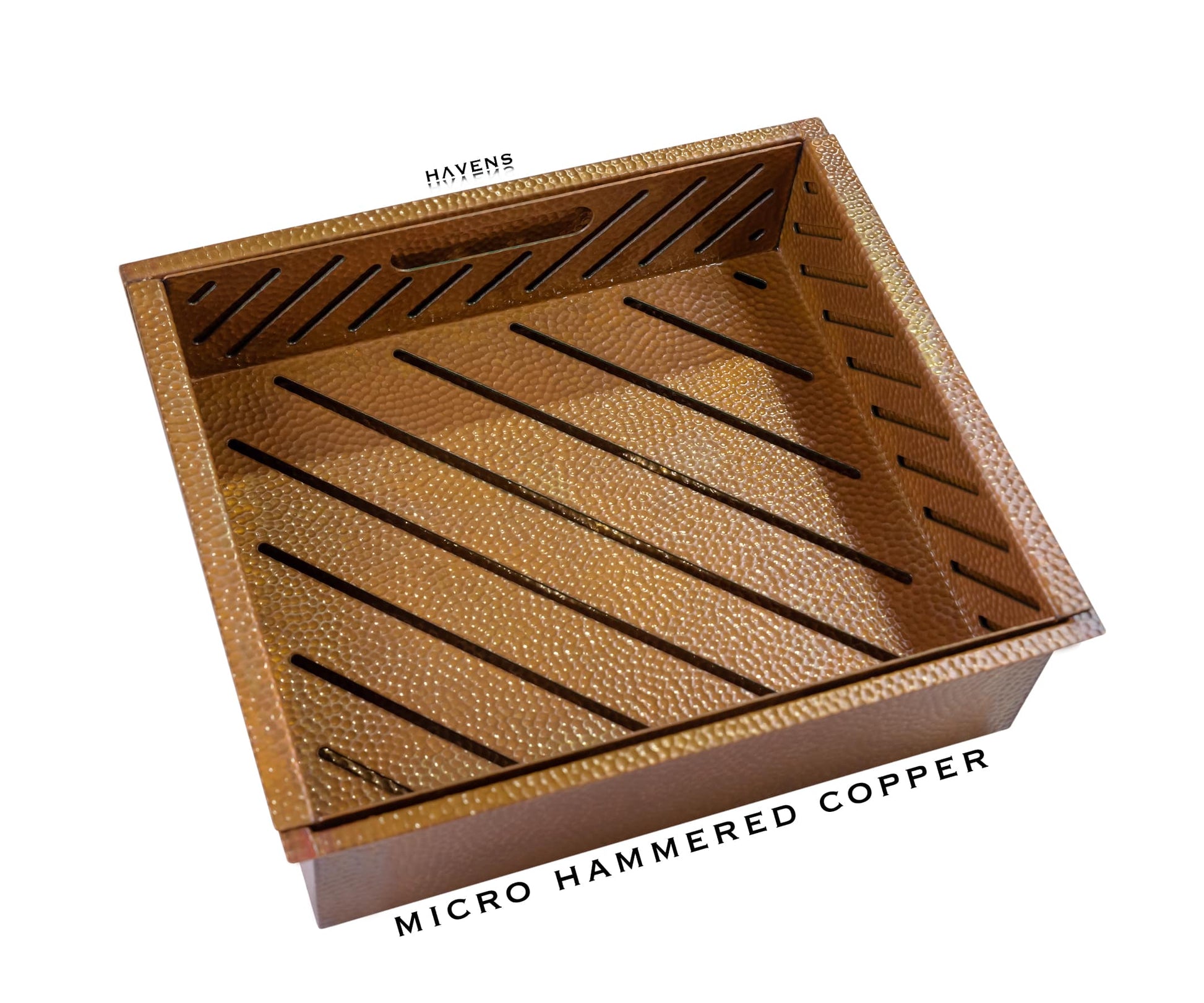 Drop-In Strainer - Pure Copper - Havens | Luxury Metals