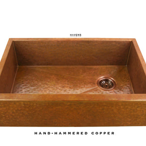 Heritage - Heritage Farmhouse Sink - Hammered Copper