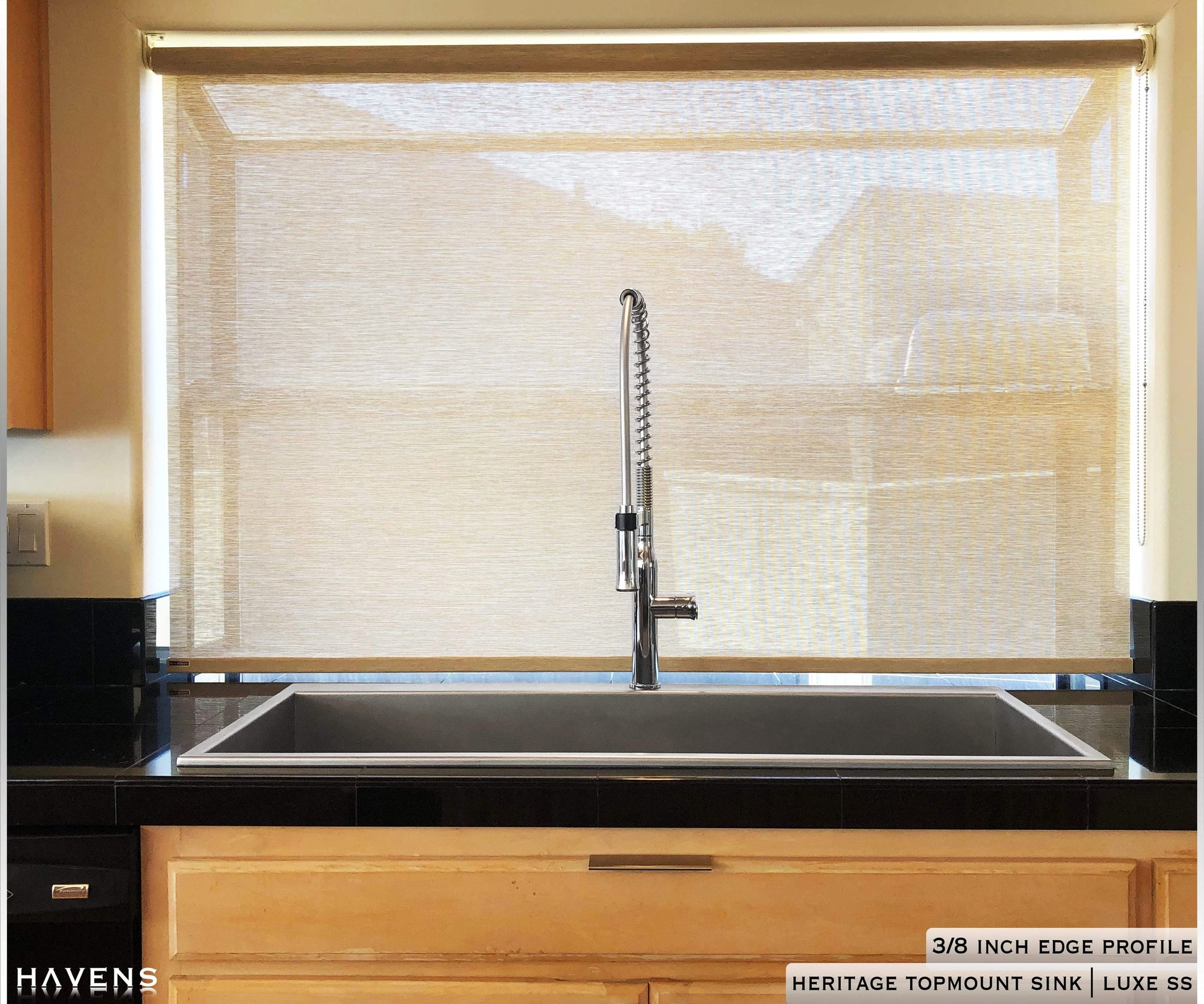 Custom Topmount Sink - Stainless Steel - Havens | Luxury Metals