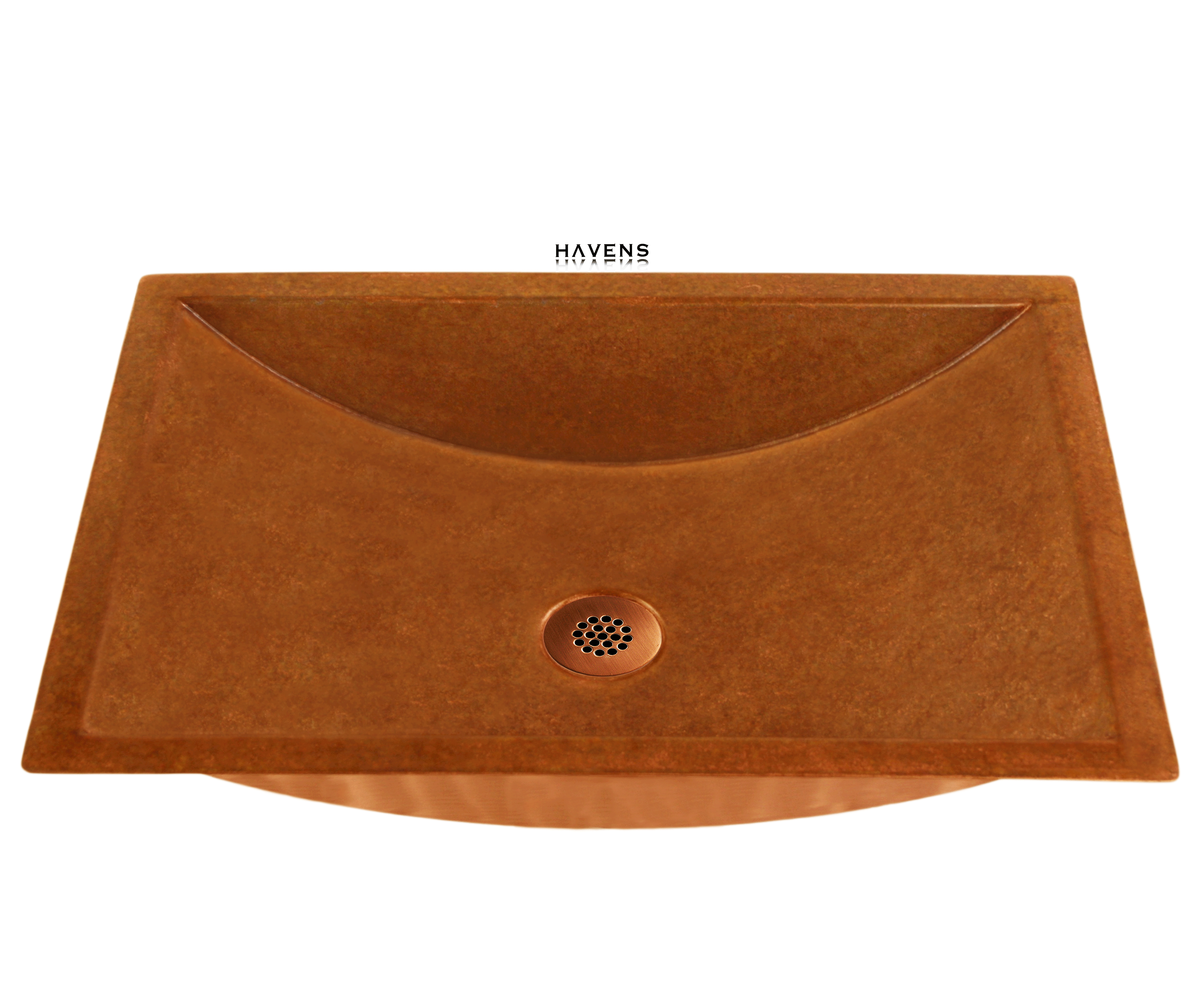 Custom Latus Sink - Copper - Havens | Luxury Metals