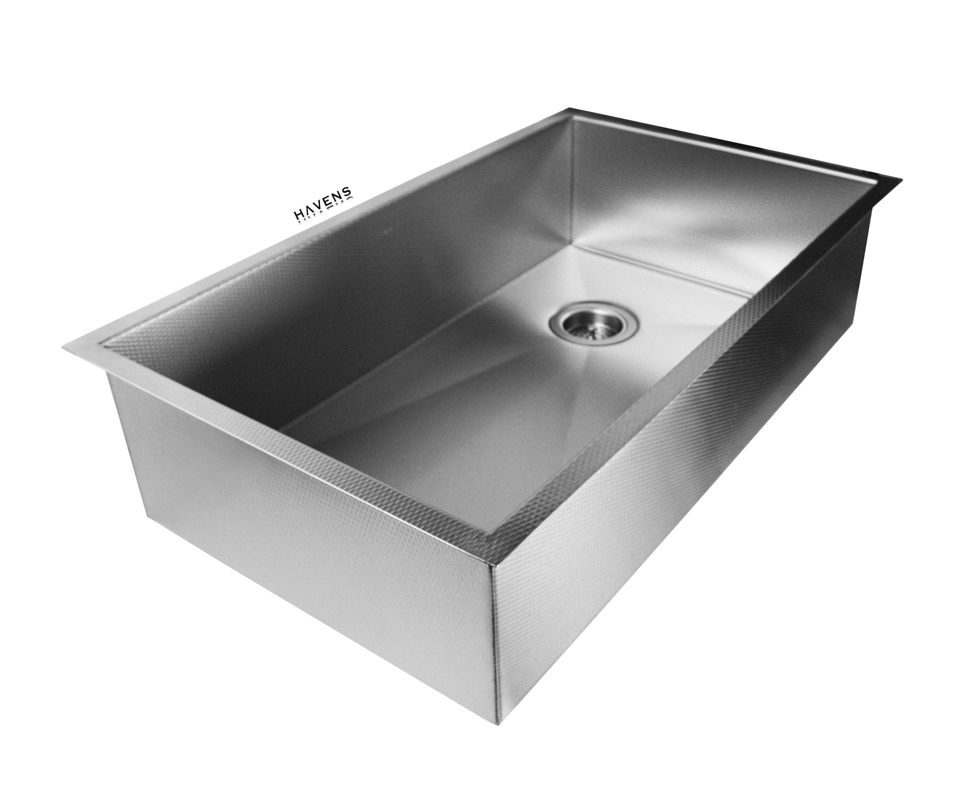 Stainless steel under counter kitchen sink USA made from 16 gauge.