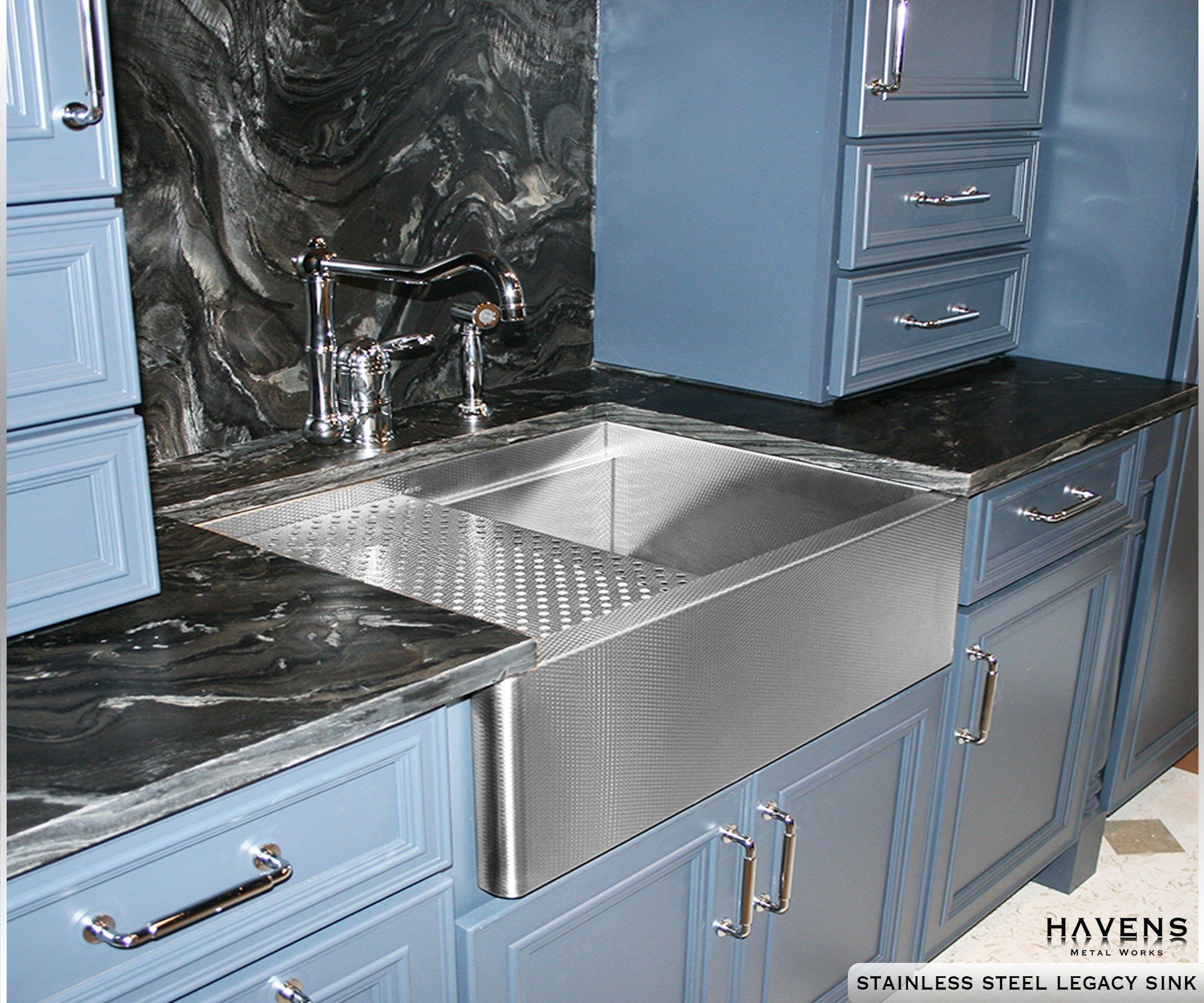 Home All Legacy Farmhouse Sink - Stainless Steel