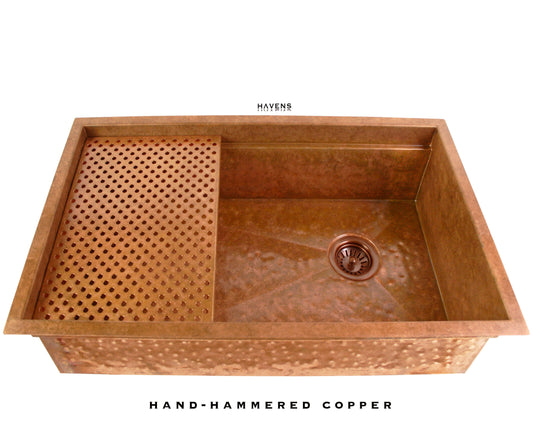 Legacy - Legacy Sink - Hammered Copper