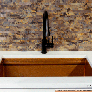 Custom Undermount Sink - Pure Copper - Havens | Luxury Metals