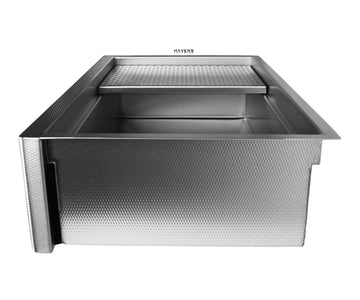 Apron front stainless steel Legacy sink